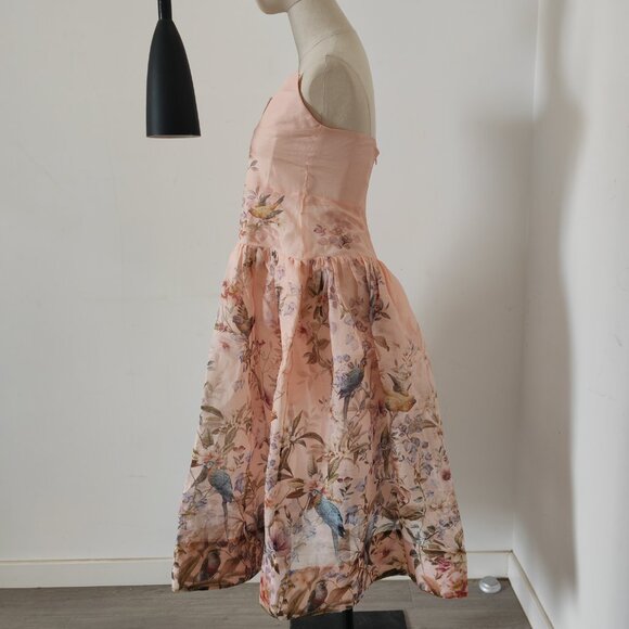 Zimmerman's rebellious style picnic pink halter dress - Picture 3 of 11